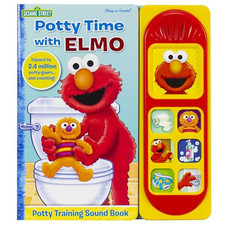 Potty Time with Elmo (Little Play-A-Sound) by Kaufmann, Kelli Hardback Book The