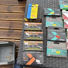 Arrow Staples T50 t25 t20 assorted job lot 27 packs 