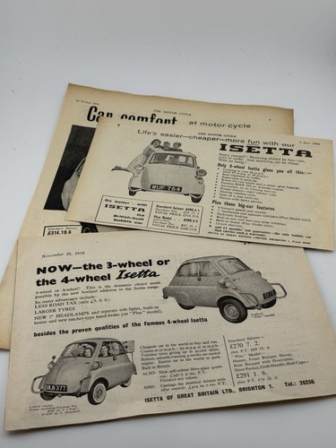 Vintage isetta bubble car - bubble,