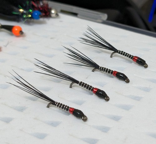 Fly fishing pulling - 4, x