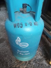 GAS bottle 7 KG 1 EMPTY GAS BOTTLE FOR REFILL / EXCHANGE  CARAVAN   MOTORHOME.