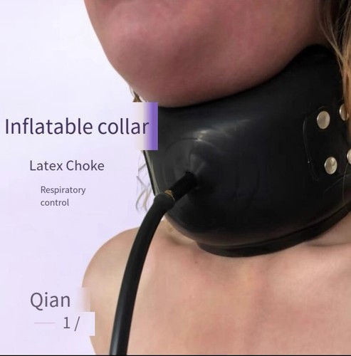 Latex neck corset inflatable - neck,