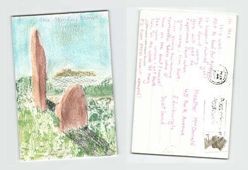 Arran hand drawn standing - hand,