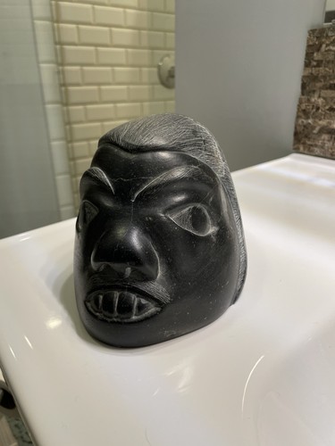 Vintage inuit argillite - inuit,