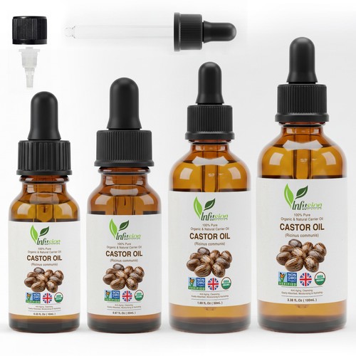 Organic castor oil 100 - castor, pure