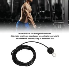 Black Pulley Cable Fitness