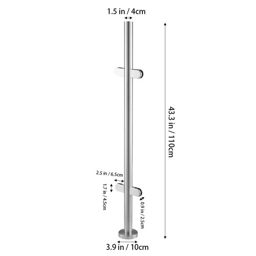 110cm stainless steel - 110cm,