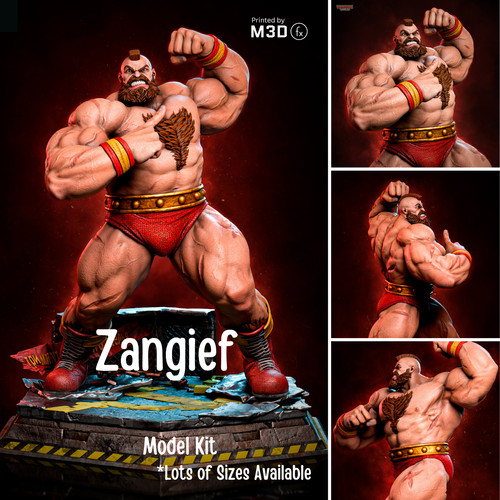 Zangief 1 12 3d - 1:12,