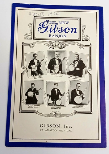 The new gibson - new, banjos
