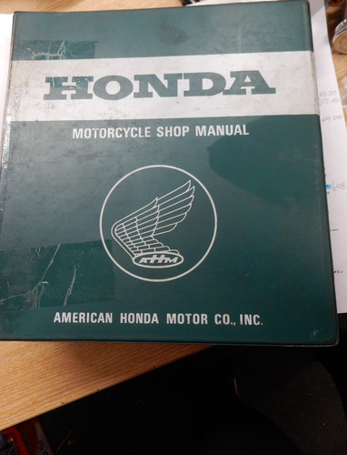 Honda xr250r 82 shop - honda, "81-82"shop