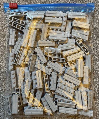 Lego 1x4 light grey - lego,