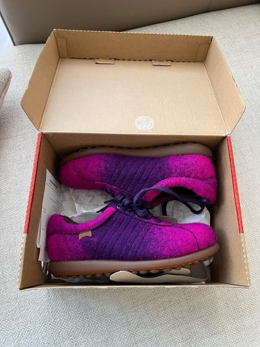 Camper purple pink - purple, wool