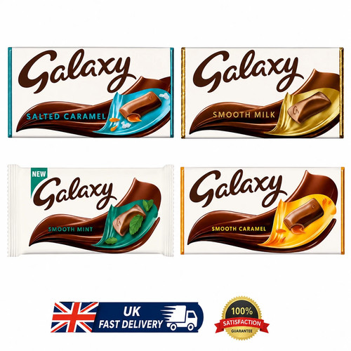 Galaxy milk caramel salted - milk,
