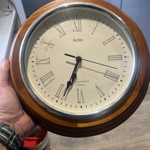 Acctim 30cm dia circular oak - 30cm,
