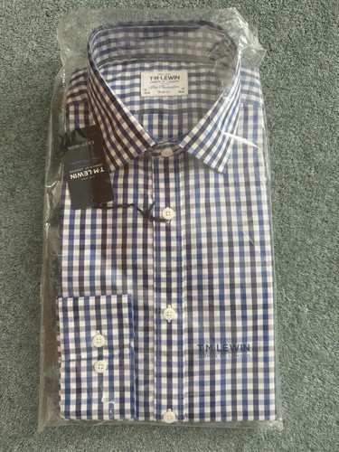 Lewin men blue check - blue,