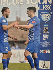 25 25/26  Scottish club matchday  programmes