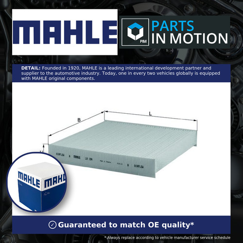 Pollen cabin filter fits - /,