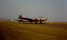 Aviation Aircraft slides - 9 x Boeing B-17 Fly Fortress "Sally B" - 35mm slides 