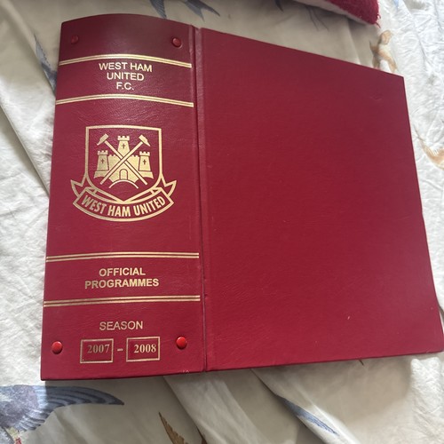 West ham programme - west,