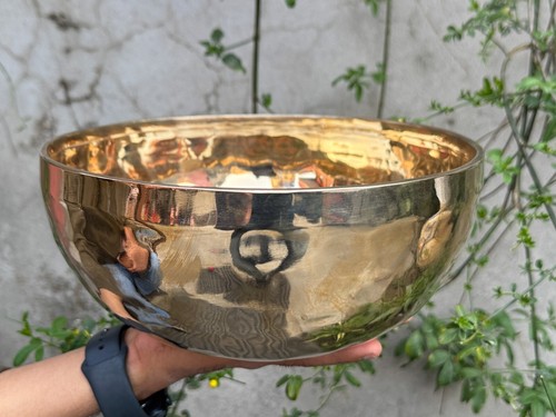 Handmade tibetan singing - tibetan, bowl