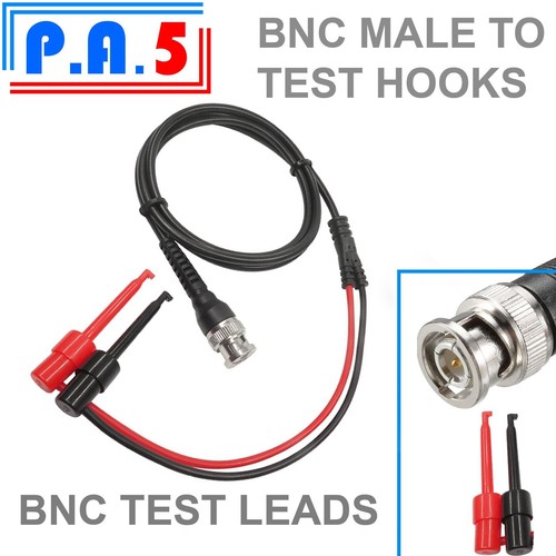 Bnc test lead - -, male