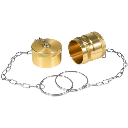 Brass female male dust cap - dust,