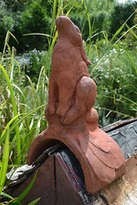 Moon gazing hare decorative - moon,