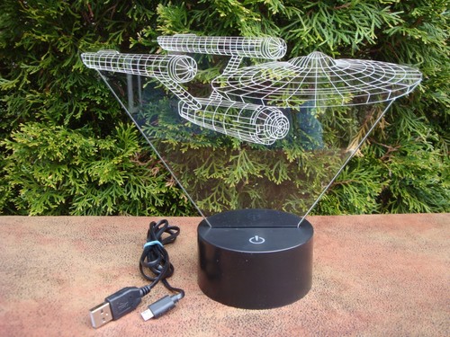 Star trek enterprise led - 3d,