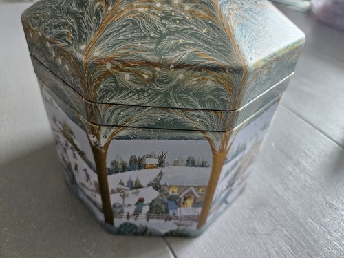 Musical tin christmas - tin,
