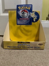 Original 1990s Pokemon Theme Deck Shop Display
