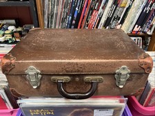 Small Vintage Suitcase Tan