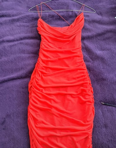 Polly rushed midi dress - polly,