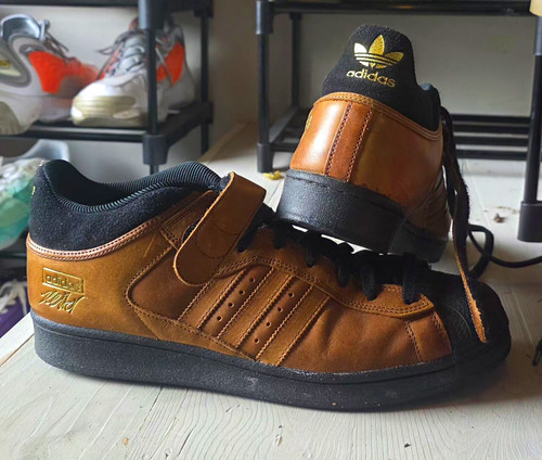 Adidas originals leather - originals, brown