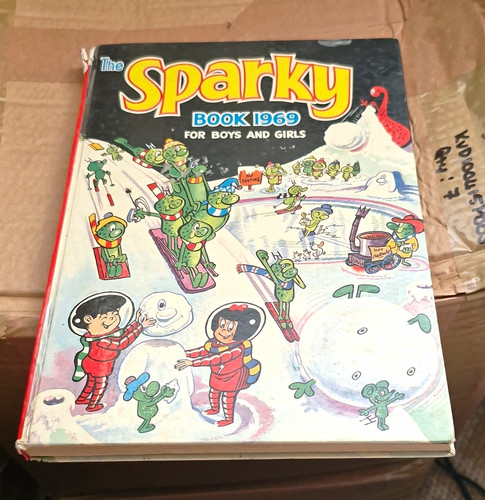 The sparky book 1969 hardback - the,