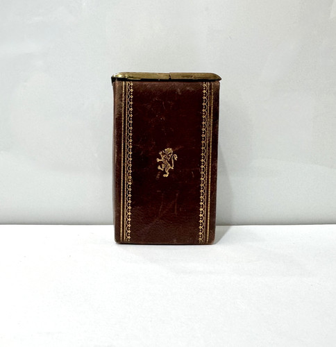 Antique leather brass - antique,