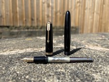 Vintage black parker duofold - parker,