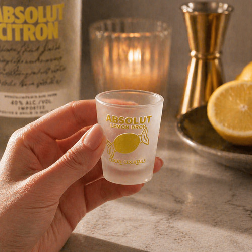 Absolut vodka frosted shot - vodka,