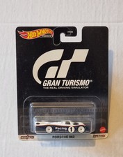 Hot Wheels PORSCHE 962 GRAN TURISMO Premium Real Riders Car Culture