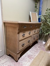 Stripped Mahogany Chest Of