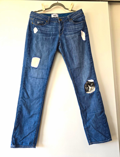 Paige womens skinny jeans size - paige,