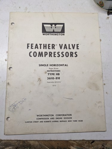 Worthington feather valve air - worthington,