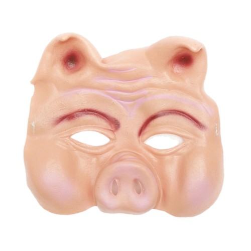 Halloween pig mask realistic - halloween,
