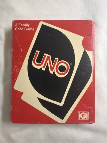 Vintage 1978 uno card game - 1978,
