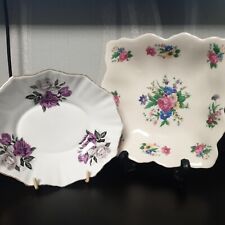 2 Small Porcelain Bone  China  Dishes