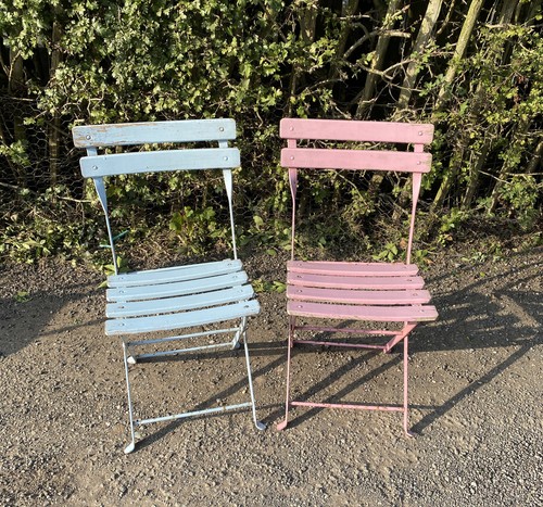 Vintage pair cast - pair, metal