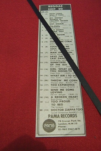 Pama records 1969 vintage - records,