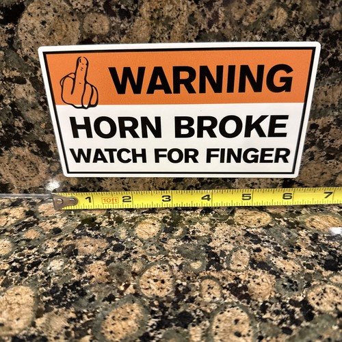 Warning horn broke - horn, for