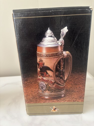 Budweiser ceramic stein - budweiser,
