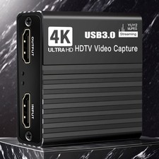 4K HDMI Capture Card1080P 60FPS Audio Video For Nintendo Switch/PS5/PS4/Xbox
