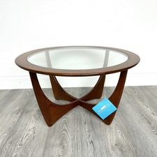 G plan Astro round teak &